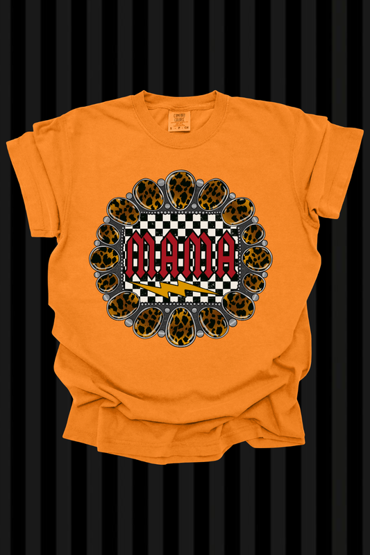 Mama x Leopard Graphic Tee