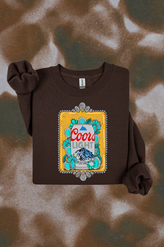Western Coors Sweatshirt