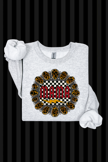 Mama x Leopard Sweatshirt