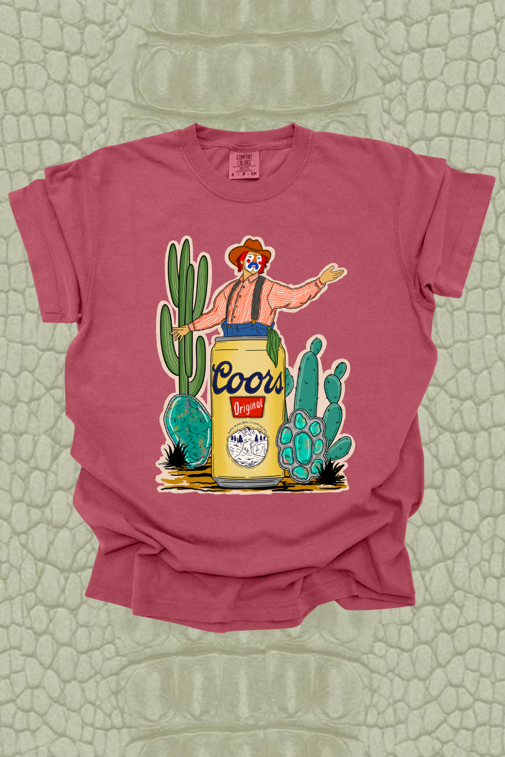 Coors Rodeo Clown Graphic Tee