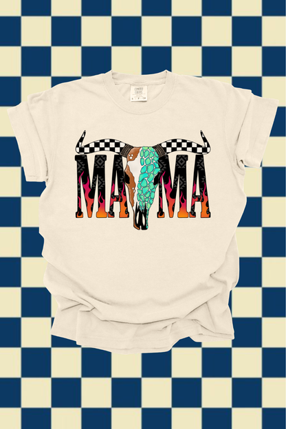 Mama x Skull Graphic Tee