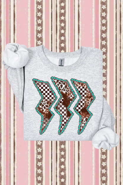 Cowhide Lightning Sweatshirt