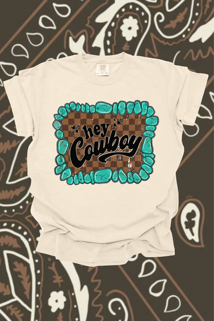Hey Cowboy Graphic Tee