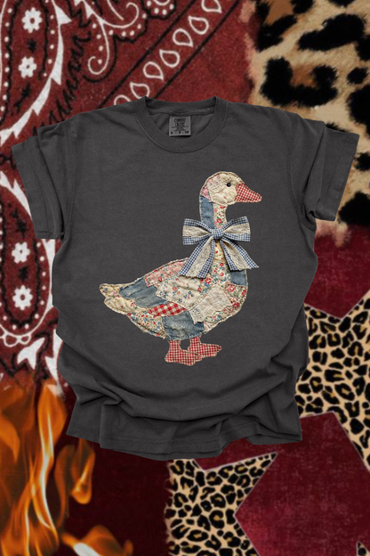 Patchwork Duck Graphic Tee