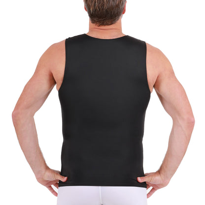 Insta Slim Big & Tall Compression V-Neck Tank VS00N1BT
