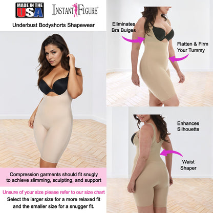 InstantFigure Underbust Bodyshorts Shapewear WB40161