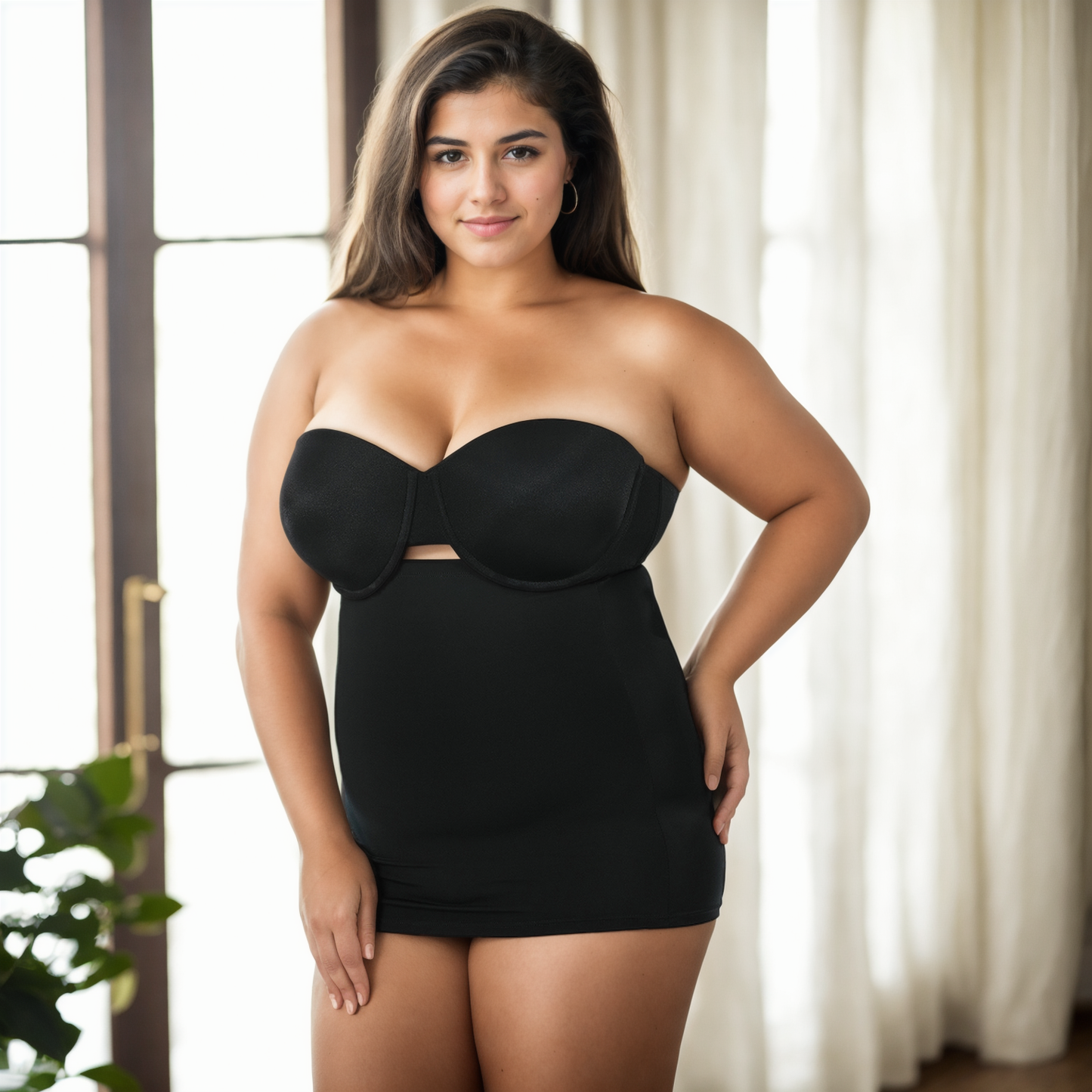 InstantFigure  Magic Tube Belt  Plus Size compression Shapewear WBL4081C