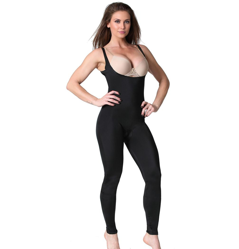 InstantFigure Plus Size Underbust Body Pant Suit Open Gusset WBS013