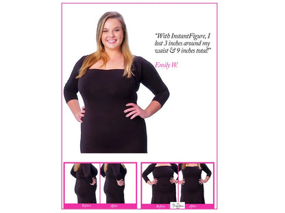 InstantFigure Underbust Bodyshorts Plus Size Shapewear WB40161C
