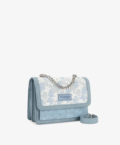Wrangler Vintage Petal Floral Chain Shoulder Bag