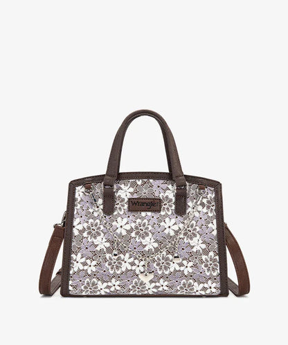 WRANGLER WESTERN CHIC LACE TOTE BAG