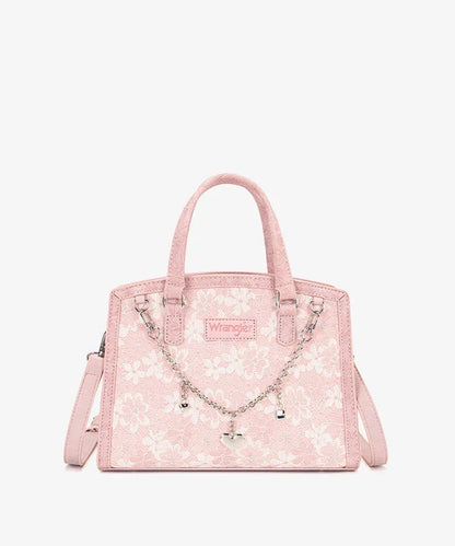 WRANGLER WESTERN CHIC LACE TOTE BAG