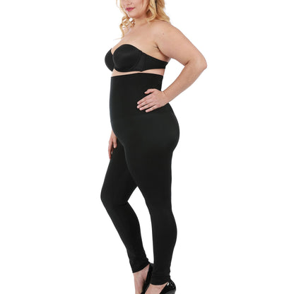 InstantFigure Plus Size Hi-Waist Compression Leggings WPL016C