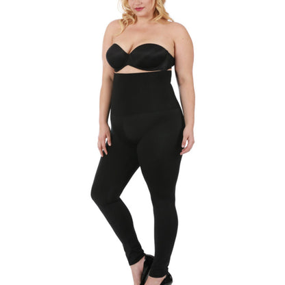 InstantFigure Plus Size Hi-Waist Compression Leggings WPL016C