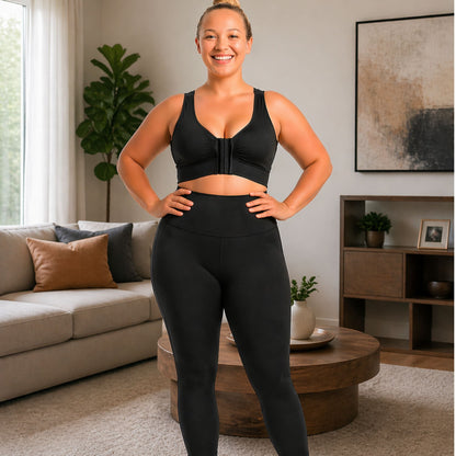 InstantFigure Plus Size Compression Hi-waist leggings 1WPL028C