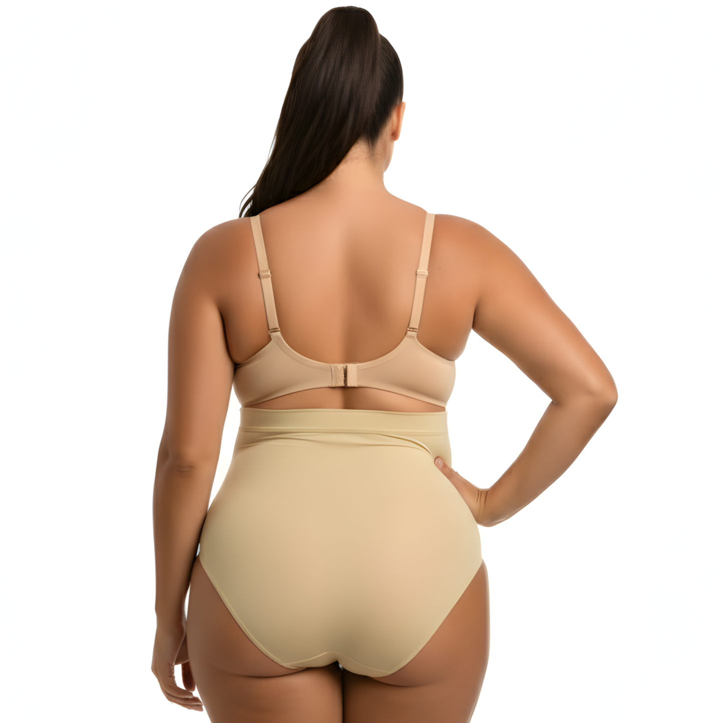 InstantFigure Shapewear Plus Size Hi-waist Slimming Panty WPY019C