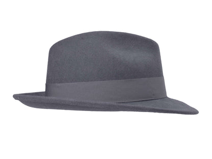 Wool Felt Fedora Deluxe Hat — Men's Classic Style