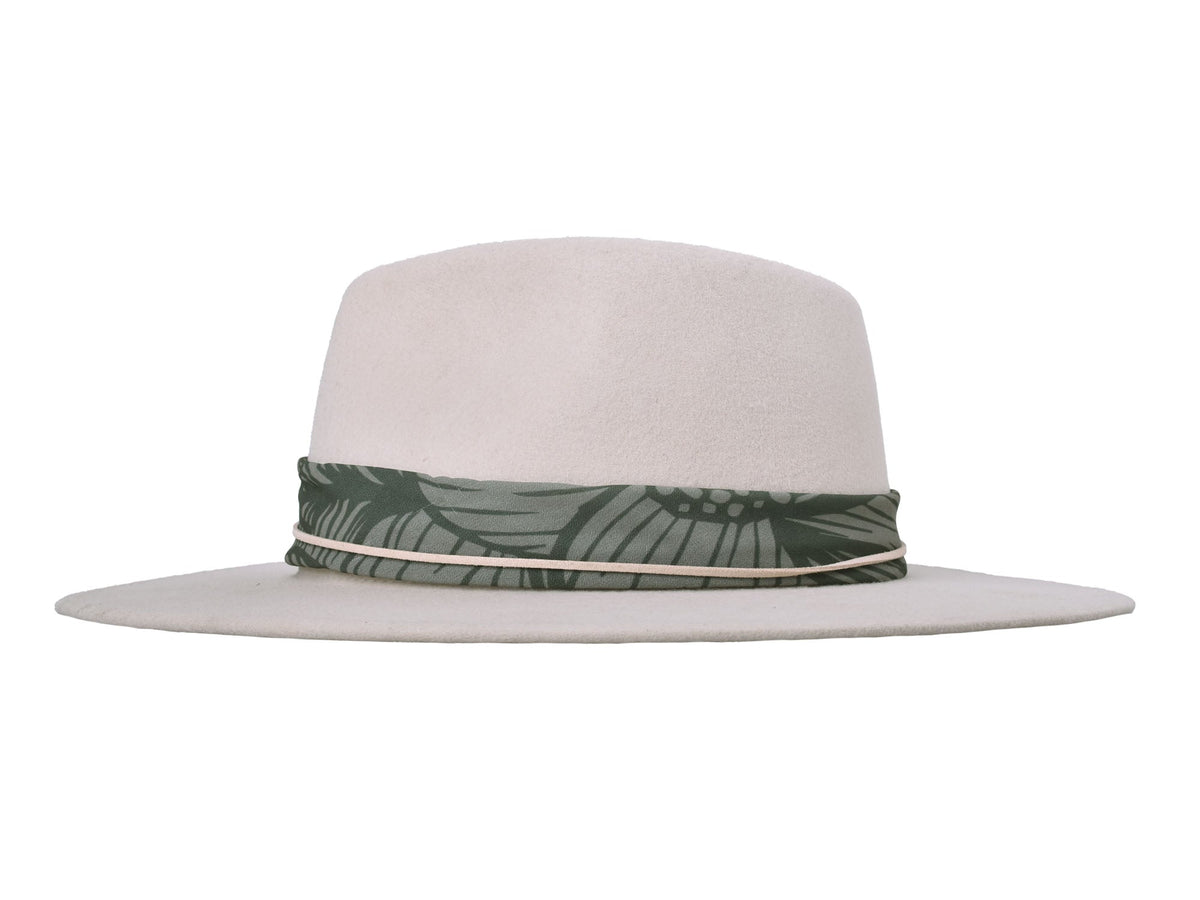 Wool Felt Hat Rain Forest