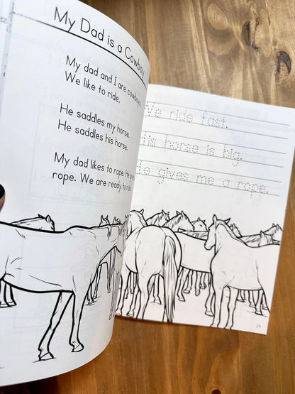 Bored On The Range: The Reading Ranch - Cowboy Tom: Workbook One
