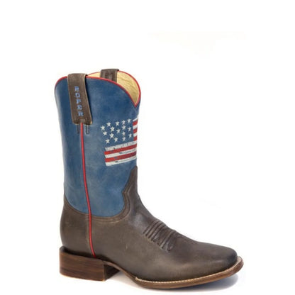 Roper 250 USA (Blue) - Men's Cowboy Boots