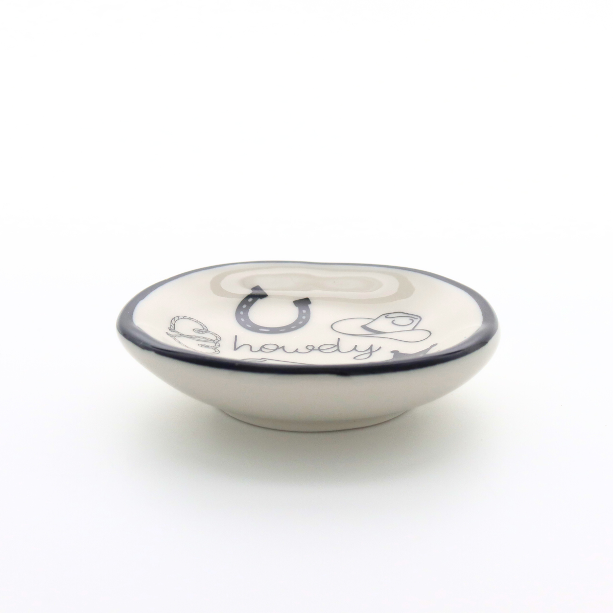Western Howdy Ring Dish