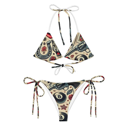 Guns Up String Bikini
