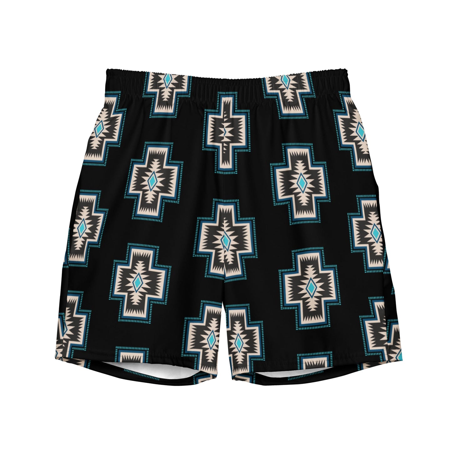 Baha Ranch Yeehaw Southwest Cross Men's Swim Trunks
