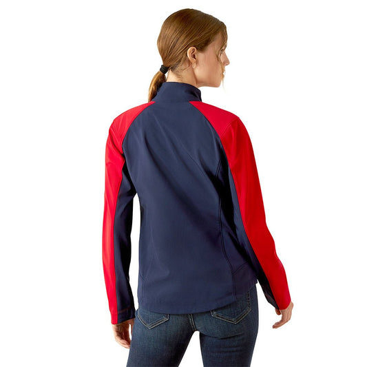 Ariat Womens Team EQ Softshell Riding Jacket – Fleece Lined, Wind & Water Resistant