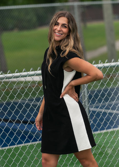 Asher Hooded Sweatshirt Dress - FINAL SALE