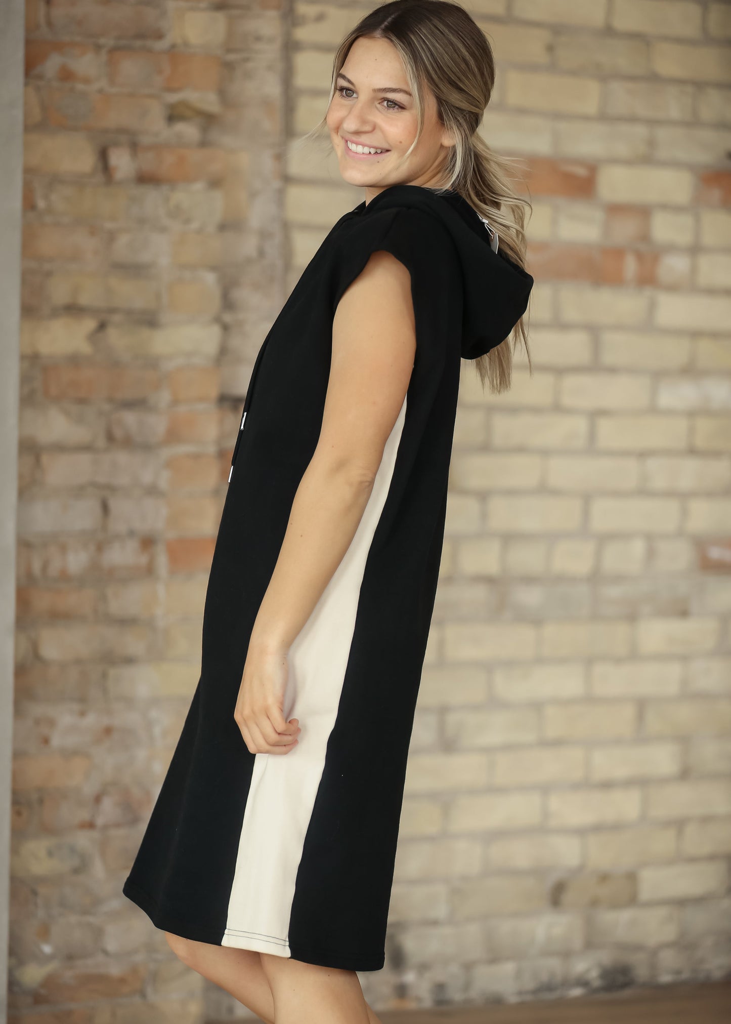Asher Hooded Sweatshirt Dress - FINAL SALE
