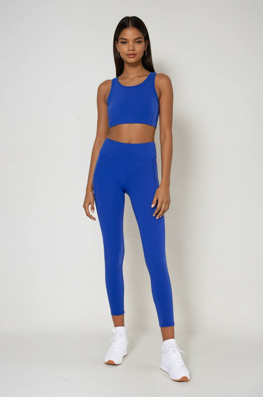 Breathe Easy Cut-Out Back Sports Bra – Lycra® Blend
