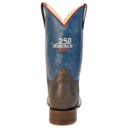 Roper 250 USA (Blue) - Men's Cowboy Boots
