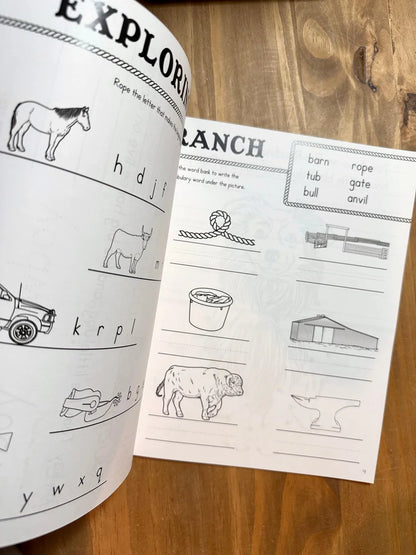 Bored On The Range: The Reading Ranch - Cowboy Tom: Workbook One
