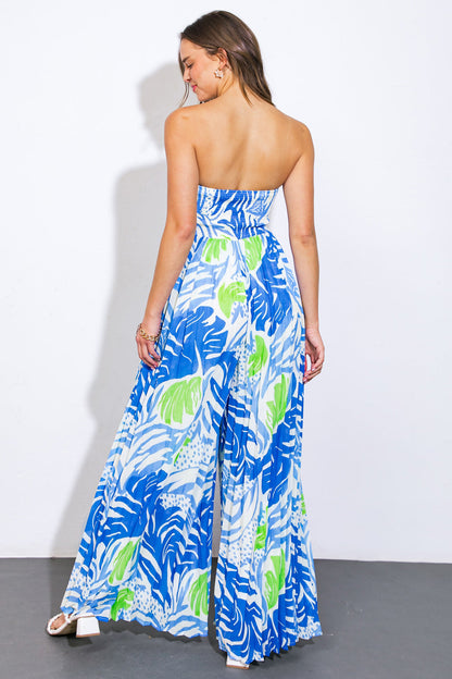GIVE ME YOUR ATTENTION WOVEN JUMPSUIT