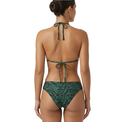 InstantFigure Tropical Print Triangle Bikini Top Swimwear 90114T