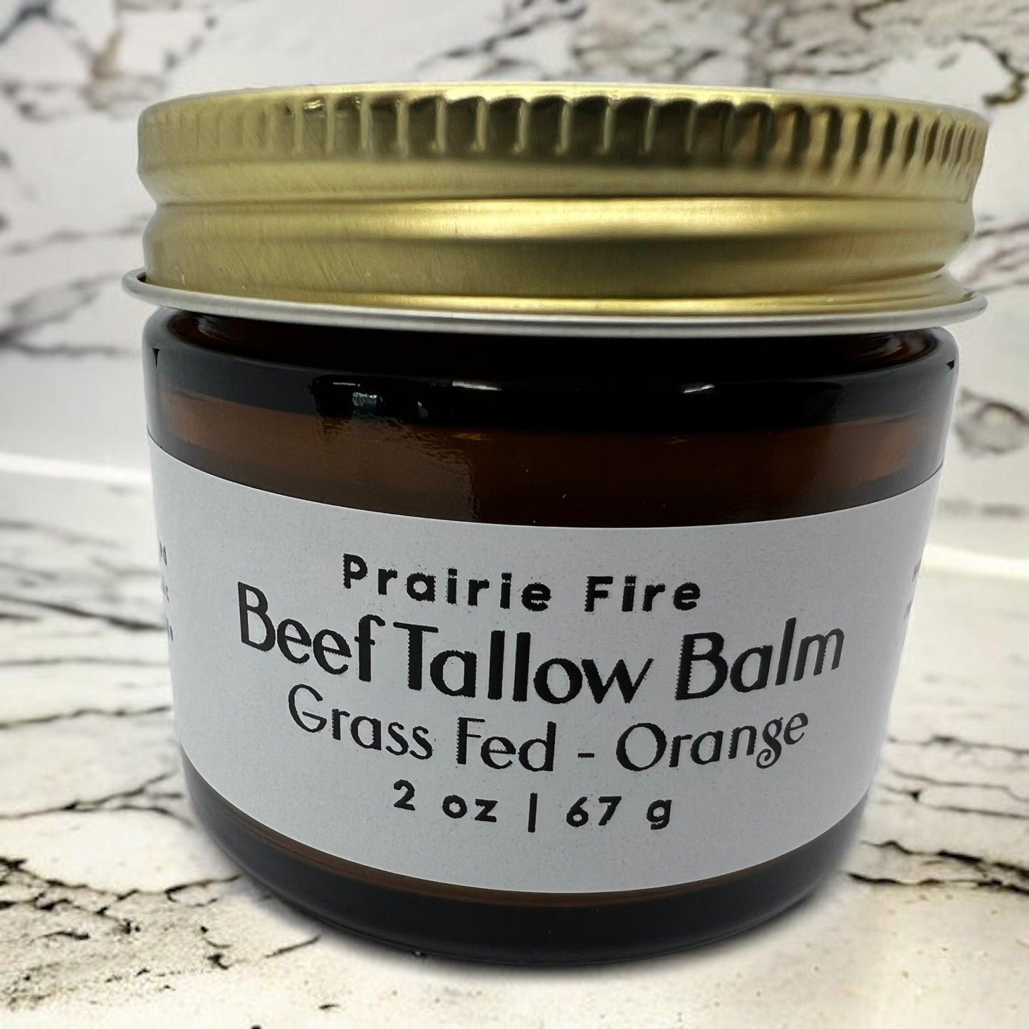 Grass Fed Beef Tallow Balm - 2 oz - Grown and Made in USA - Organic Grass Fed and Finished Tallow - Moisturizing Skin Care