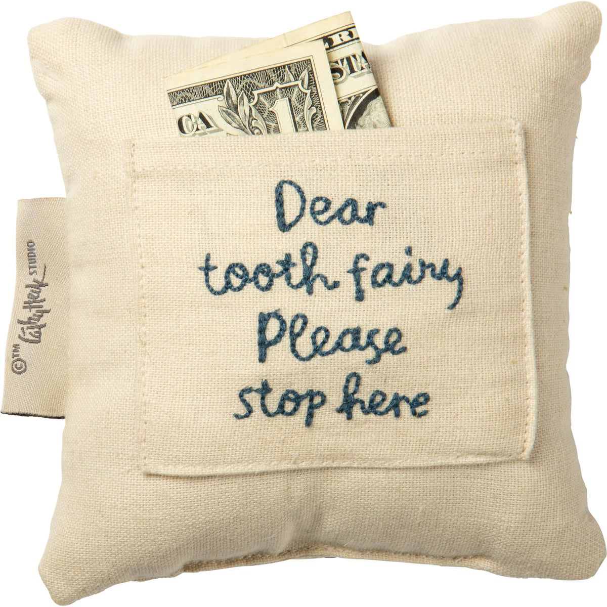 Tooth Monster Pocket Pillow by Primitives by Kathy