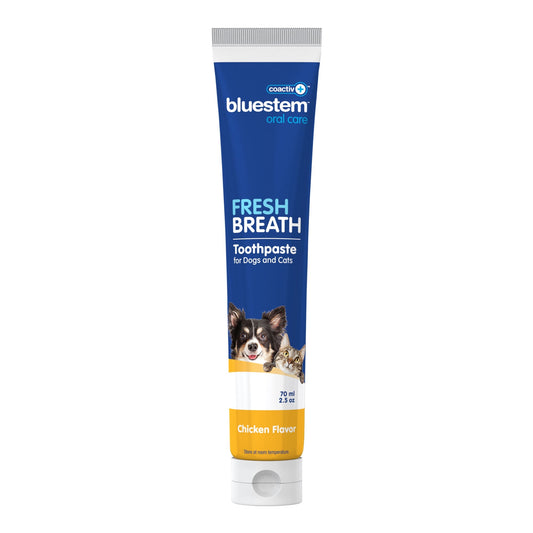 Bluestem Coactiv+ Pet Toothpaste for Dogs and Cats, Chicken Flavor, 2.5 oz