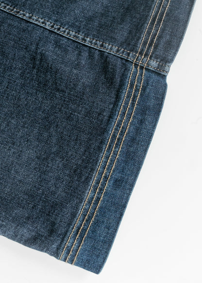 Bria Dark Wash Denim Maxi Skirt - FINAL SALE