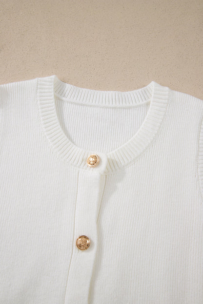 Adeline Color Sleeveless Knit Sweater