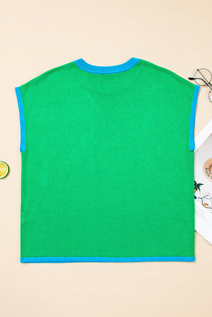 Fatima Sleeve Loose Knit Sweater