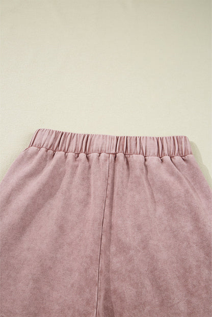 Murphy Leg Patchwork Drawstring Pants