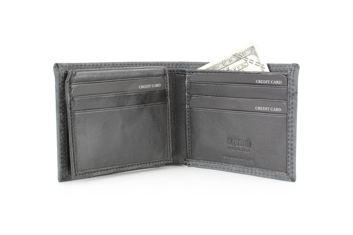 Praying Cowboy Leather Wallet | Branding Iron Western Wear