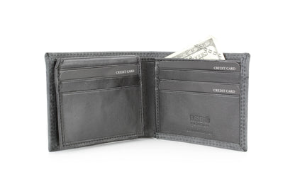 Praying Cowboy Leather Wallet | Branding Iron Western Wear