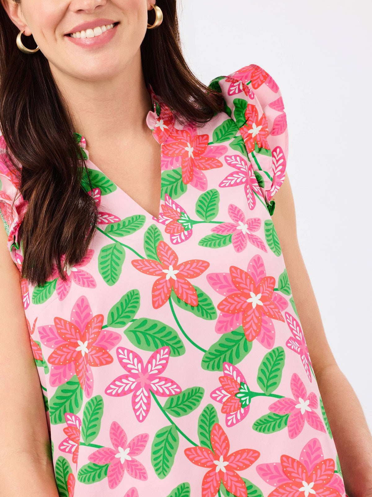 Leigh Top | Island Muse Pink