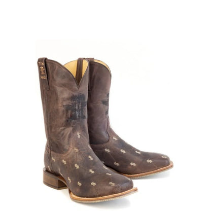 Tin Haul Banking Bucks - Men's Leather Cowboy Boot