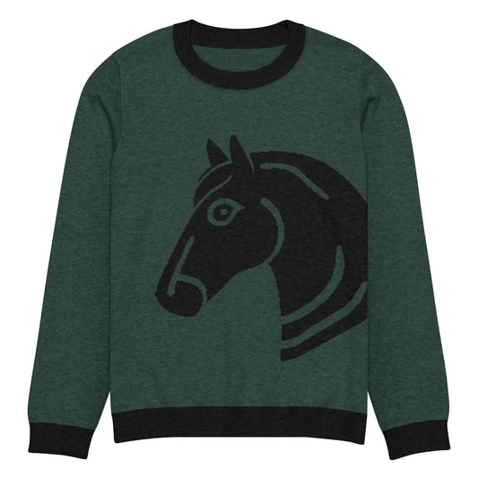 Neon Spur Heritage Horse Crew-Neck Sweater