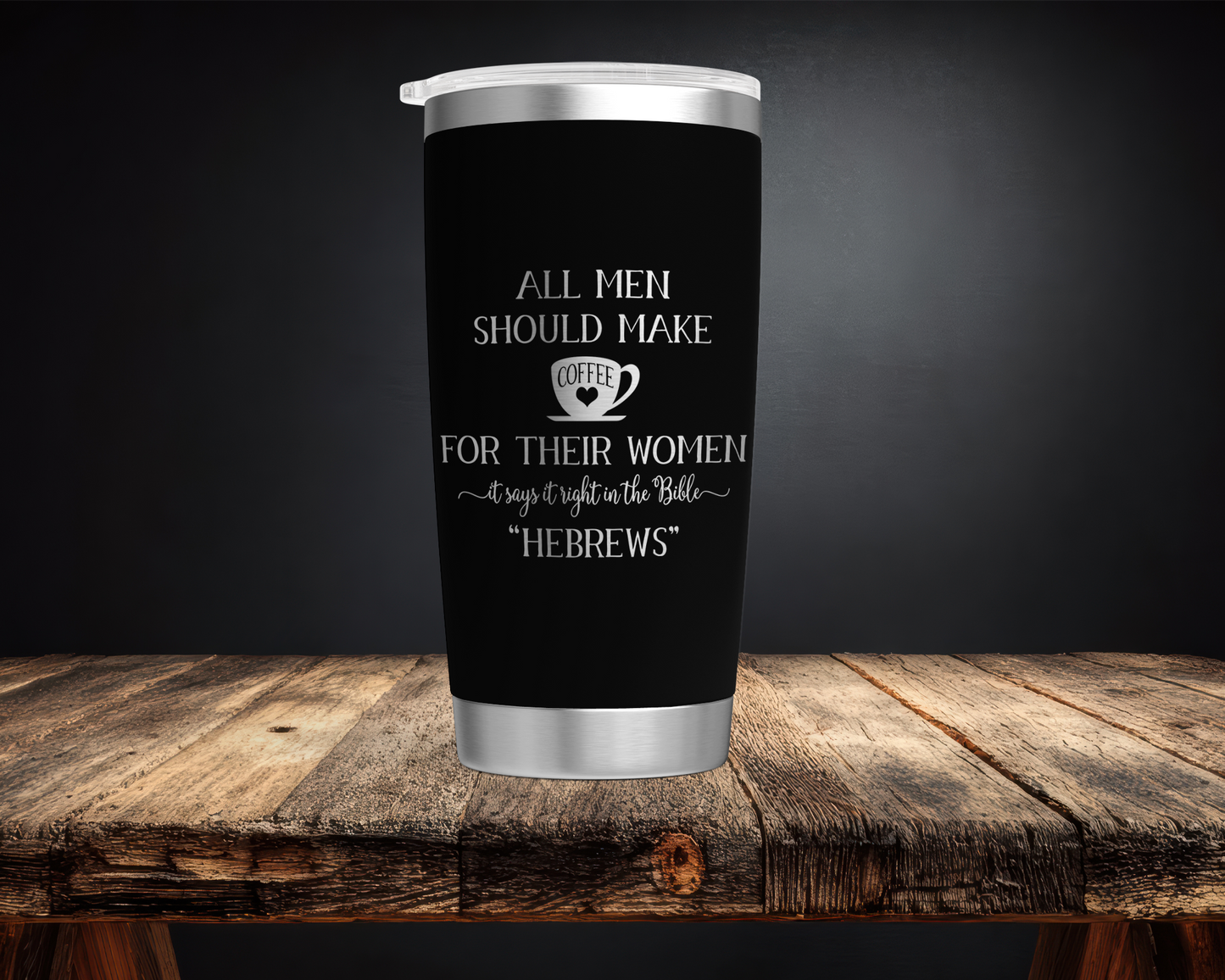 Hebrew Coffee 20oz Tumbler