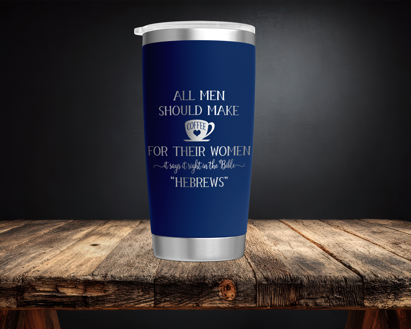 Hebrew Coffee 20oz Tumbler