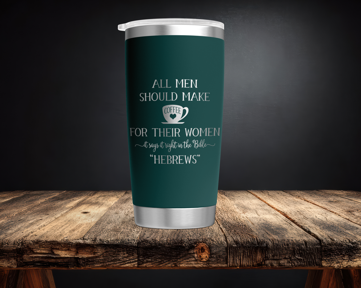 Hebrew Coffee 20oz Tumbler